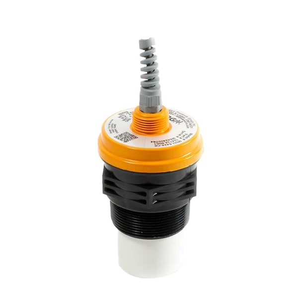 Sensor de nivel ultrasónico Apg Rango: 4 - 79 pulgadas (101 - 2007 mm), 2 pulgadas NPT, cable de 6 ft - MNU-5424-C6
