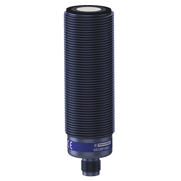 Sensor ultrasónico cilíndrico Telemecanique Sensors, carcasa de PBT - XXS30P2VM12