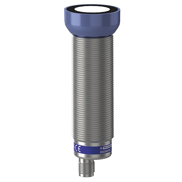 Sensor ultrasónico cilíndrico de Telemecanique Sensors, 30mm de diámetro - XXS30B4PM12