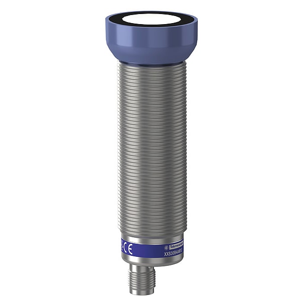 Sensor ultrasónico cilíndrico de Telemecanique Sensors, 30mm de diámetro - XXS30B4AM12