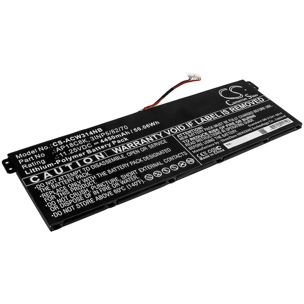Ilc Replacement for Acer Swift 3 Sf314-57-75ll Battery - WX-L6KT-4