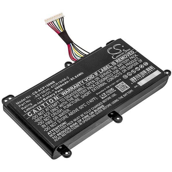 Ilc Replacement for Acer Predator 17 G9-791-79xv Battery - WX-L67X-2