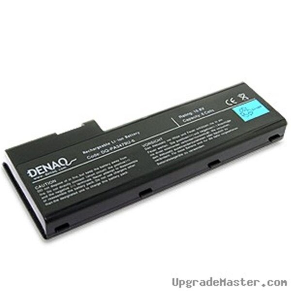 Denaq Denaq DQ-PA3479U-9 High Capacity Battery for Toshiba Satellite P100 Laptops- 6600mAh - DQ-PA3479U-9