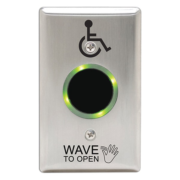 Camden Wave to Open Touchplate - CM-332/42S-SGLR
