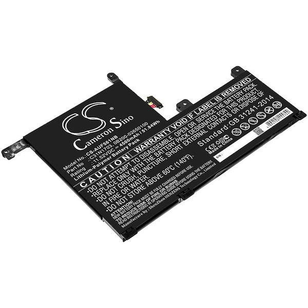 Ilc Replacement for Asus Zenbook Flip Ux561ua-bo003t Battery - WX-LAH0-3