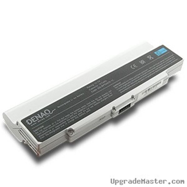Denaq High Capacity Battery for Sony VGN VGN-SZ Laptops- 8800mAh - DQ-BPS2/S-12
