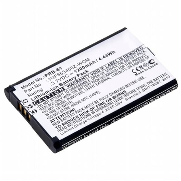 Dantona Dantona Industries PRB-61 Replacement Battery for Wacom 1UF553450Z - PRB-61