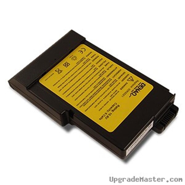 Denaq High Capacity Battery for IBM ThinkPad 390 390 Laptops- 58Whr - DQ-02K6521-6
