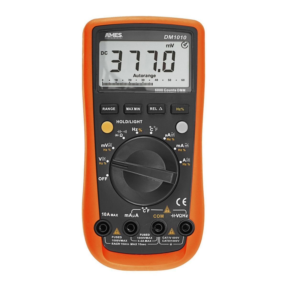 Ames Instruments DM1010 Multímetro Profesional Comercial y Residencial - 64021