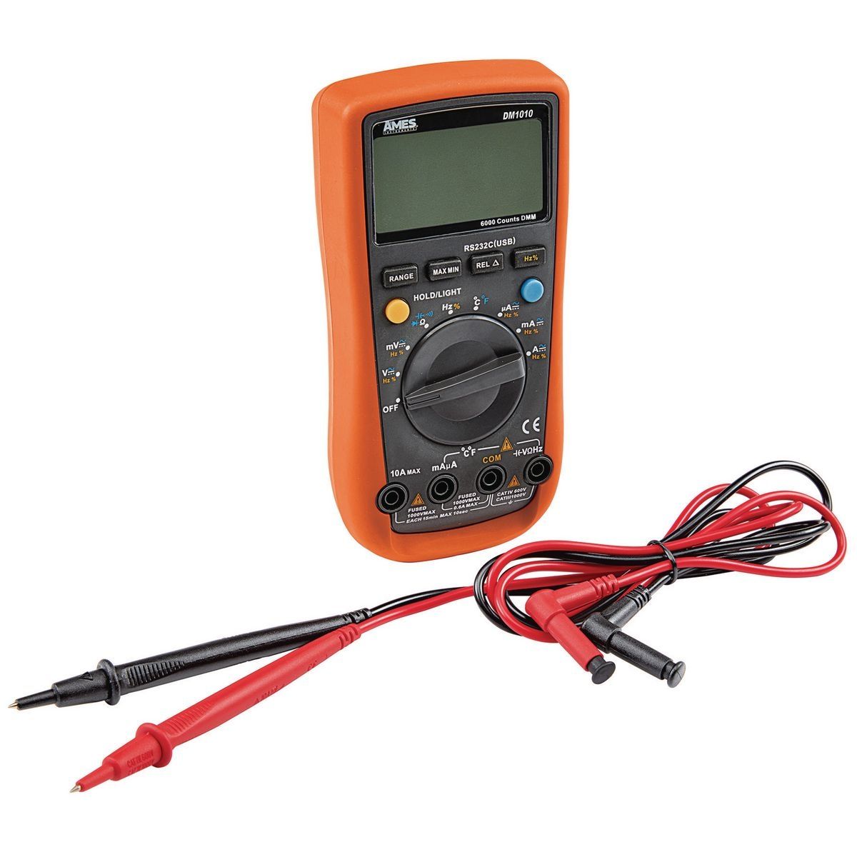 Ames Instruments DM1010 Multímetro Profesional Comercial y Residencial - 64021