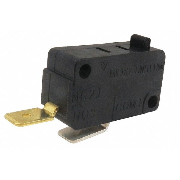 Interruptor de acción rápida en miniatura Honeywell, Pin, actuador de émbolo, 1NA, 15A @ 240V AC Clasificación de contacto - V7-1C27E9
