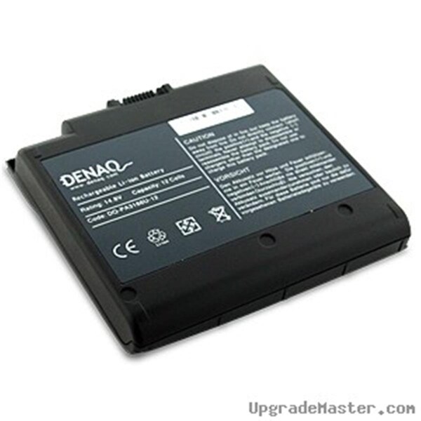 Denaq High Capacity Battery for Toshiba Satellite 1905-S278 Laptops- 6600mAh - DQ-PA3166U-12