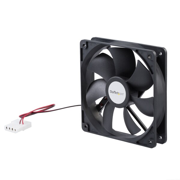 Startech.Com 120mm Dual Ball Bearing Computer Case Fan w/ LP4 Connector - FANBOX12