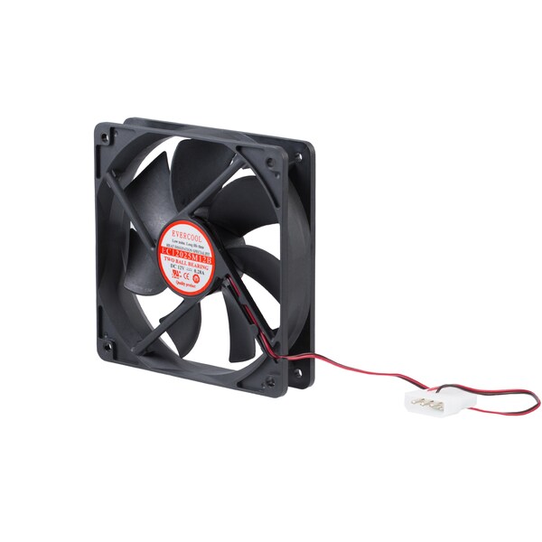 Startech.Com 120mm Dual Ball Bearing Computer Case Fan w/ LP4 Connector - FANBOX12