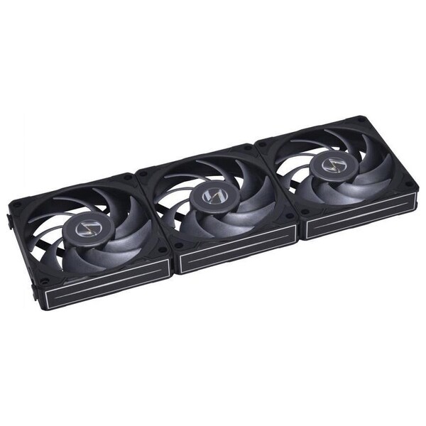 Lian Li Lian-Li  120 x 120 x 28 in. Single Case Fan, Black, 3PK - UF-P28120-3B