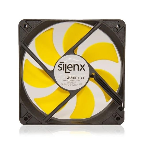 Silenx SilenX EFX-12-12 120 mm. 12DBA Fluid Dynamic Bearing Fan - EFX-12-12