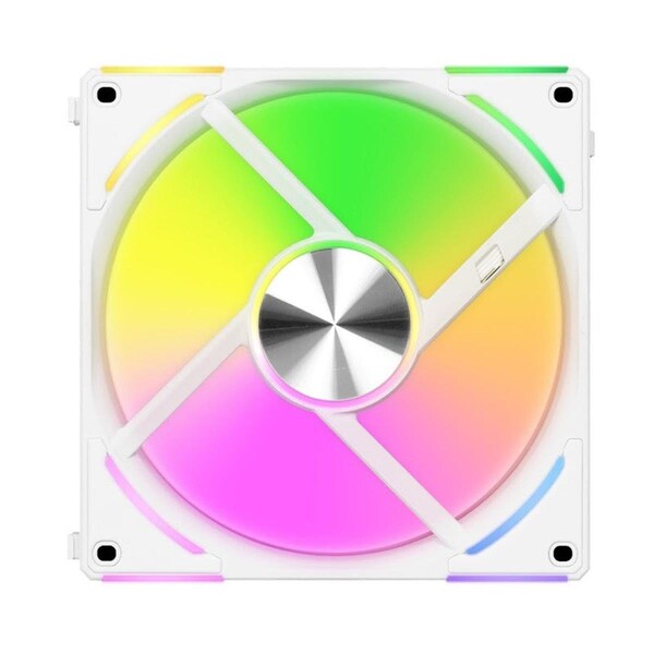Virtual 140 x 142 x 25 in. White Single Fan - VI2771745