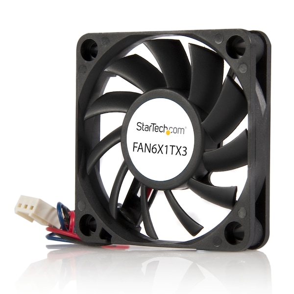 Startech.Com Replacement 60mm Ball Bearing CPU Case Fan - TX3 Connector - FAN6X1TX3