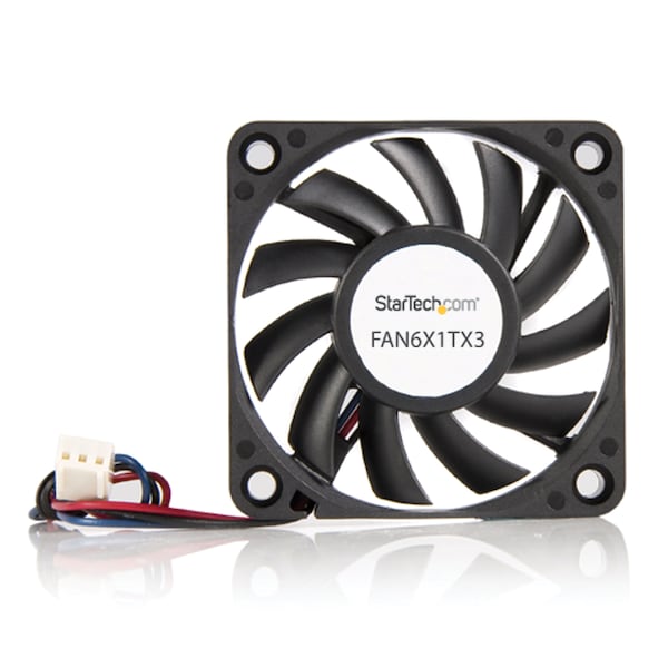 Startech.Com Replacement 60mm Ball Bearing CPU Case Fan - TX3 Connector - FAN6X1TX3