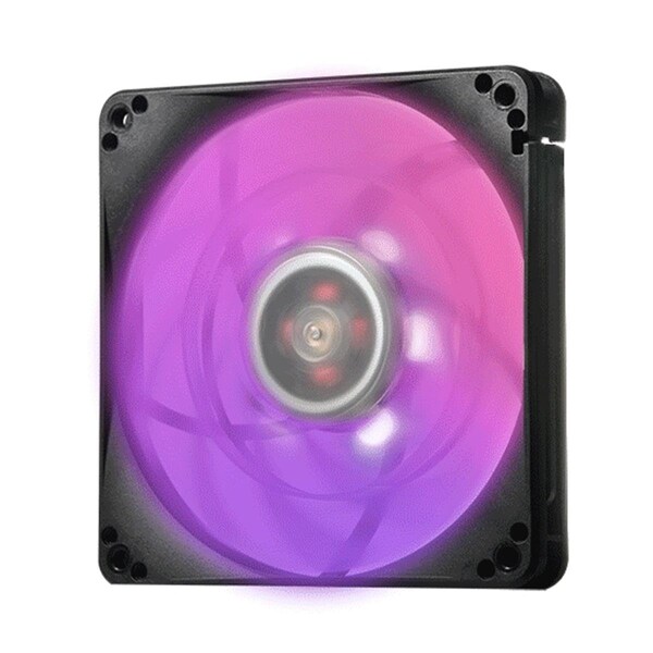 Silverstone 120 mm Addressable RGB LED Case Fan, White - FW124-ARGB