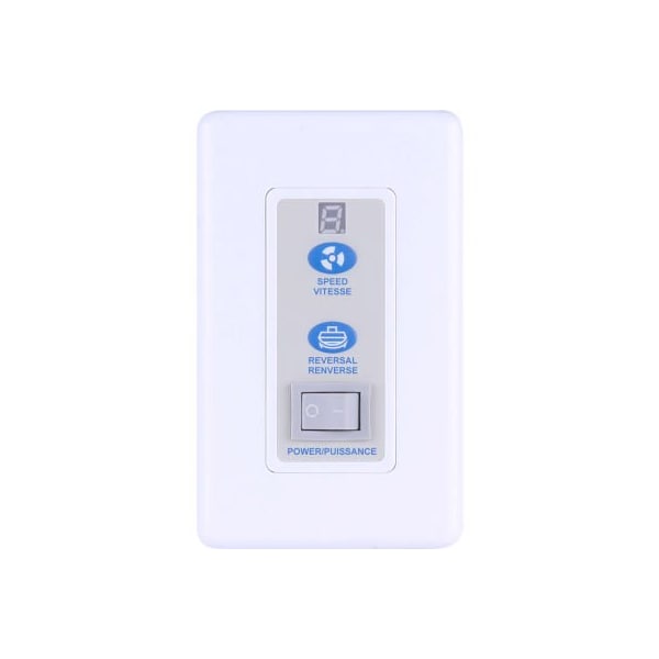 Canarm Canarm Indoor Wall Control For Industrial Fan, White - RREM-DCQ014-W