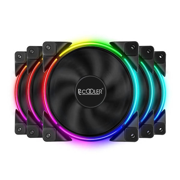 Wormhole 120 mm 4 Pin PWM Fan Addressable RGB for PC - WO3577227
