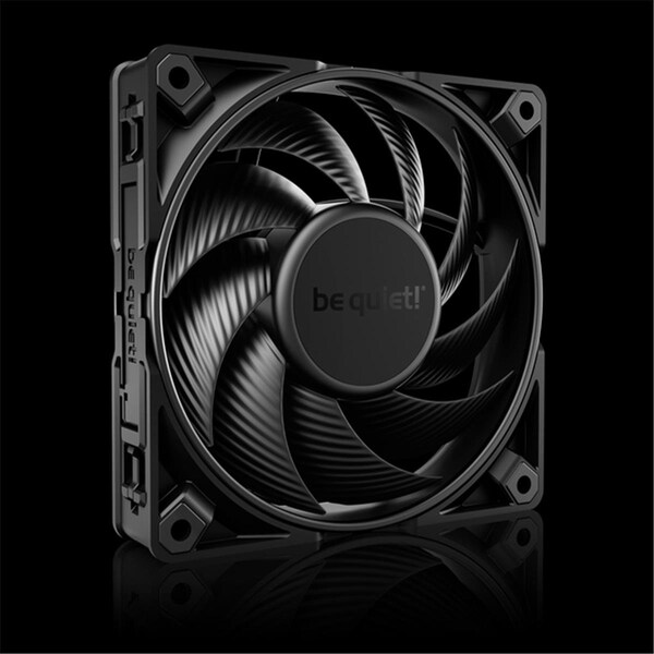 Be Quiet! 120 mm PWM Silent Wings Pro 4 Case Fan, Black - BL098