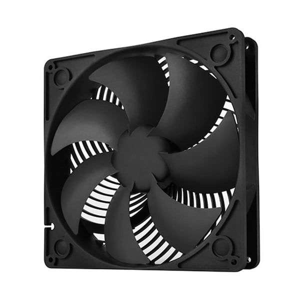 Abacus 180 PWM Dual Ball Bearing Air Penetrator Frame Case Fan, Black - AB3207419