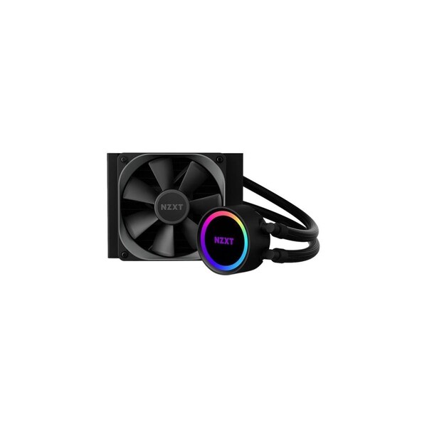 Nzxt Kraken 120 AIO RGB CPU Liquid Cooler, Black - RL-KR120-B1
