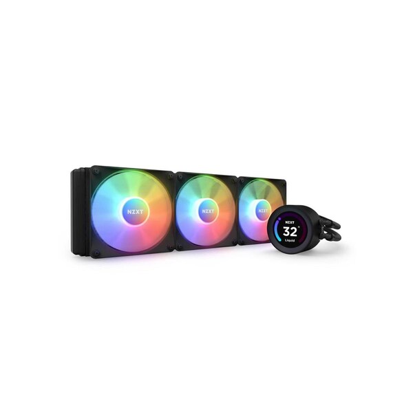 Nzxt 360mm Kraken Elite RGB Fan, Black - RL-KR36E-B1