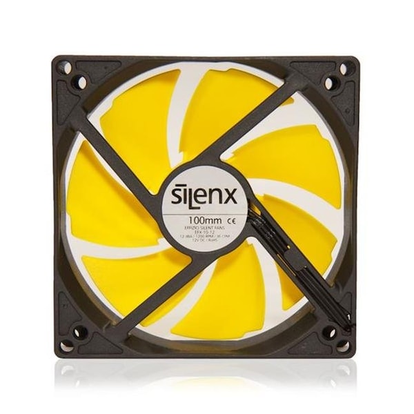 Silenx SilenX EFX-10-12 100 mm. 12DBA Fluid Dynamic Bearing Fan - EFX-10-12