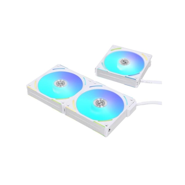 Virtual 120 x 120 x 28 in. White Triple Fans - VI2771189