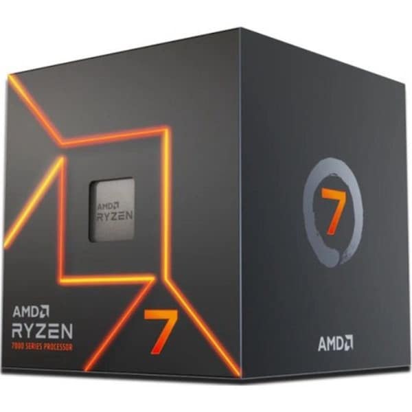Amd Ryzen 7 7700 8 Cores 16 Threads 3.8GHz Base Clock 5.3GHz Max Boost Desktop Processor - 100-100000592BOX