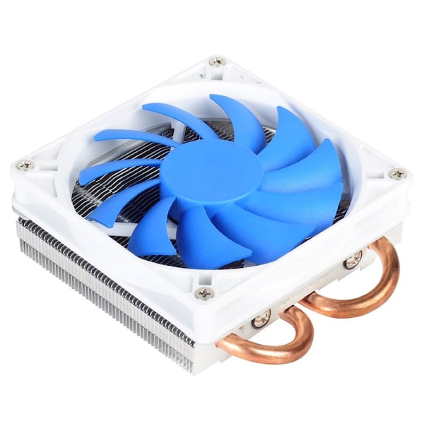 Silverstone Heatsink CPU Cooler with 92 mm PWM Fan, Two 6 mm Heat Pipes - AR05