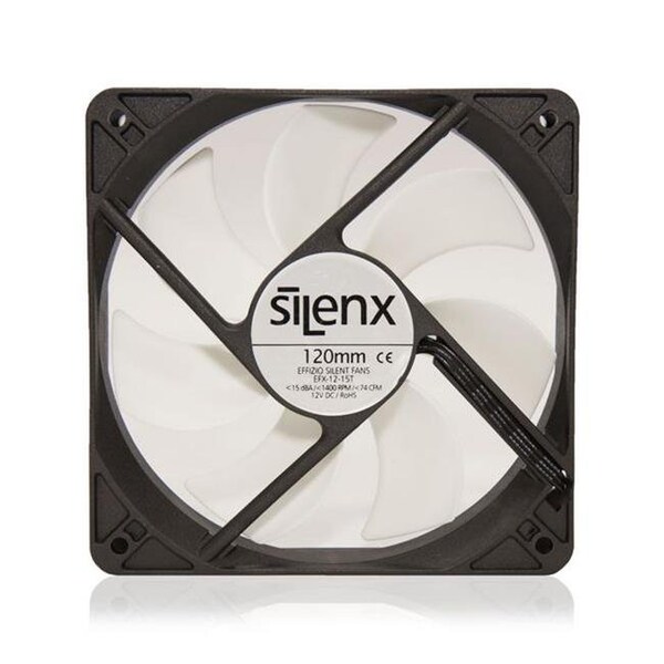 Silenx SilenX EFX-12-15T 120 mm. 15DBA Thermistor Fluid Dynamic Bearing Fan - EFX-12-15T