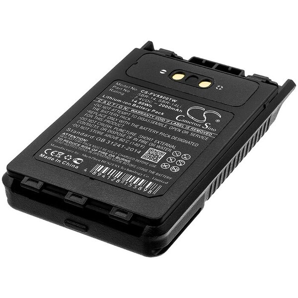 Bsc Preferred Yaesu FT-1DR FT-2DR FT-3D FT-8DR VX-8DR VX-8GR VX-8R Two Way Radio Replacement Battery - CS-FVX800TW