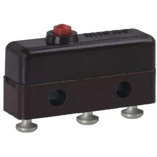 Interruptor de acción rápida en miniatura Honeywell, con pasador, actuador tipo émbolo, SPDT, calificación de contacto de 5A @ 240V CA - 11SM1-T