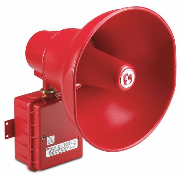 Federal Signal PA Weatherproof Speaker, Al, 5 Channels - ASUH-024