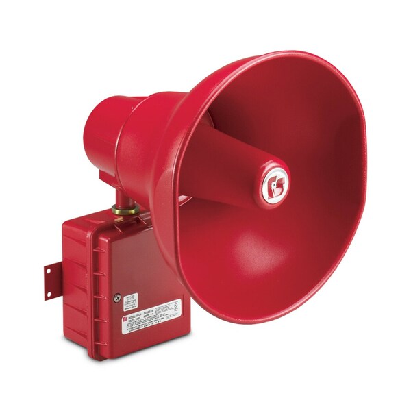 Federal Signal PA Weatherproof Speaker, Al, 5 Channels - ASHH-024