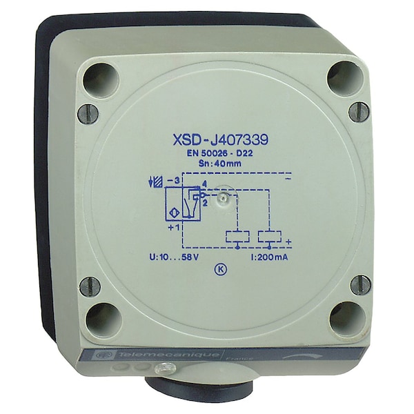 Sensor inductivo XSD 80x80x40 de plástico - XSDH603629 de Telemecanique Sensors