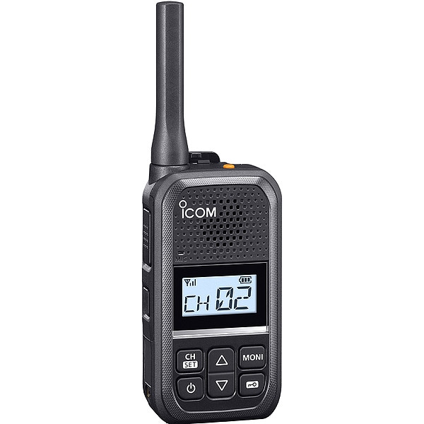 Icom Handheld Two-Way Radio, Analog, 1-1/8 in L - F200 11 USA