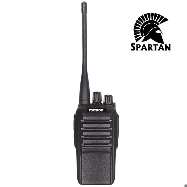 Maxon Portable Two Way Radio, 16 CH, Blk, 470 MHz - TS-3116