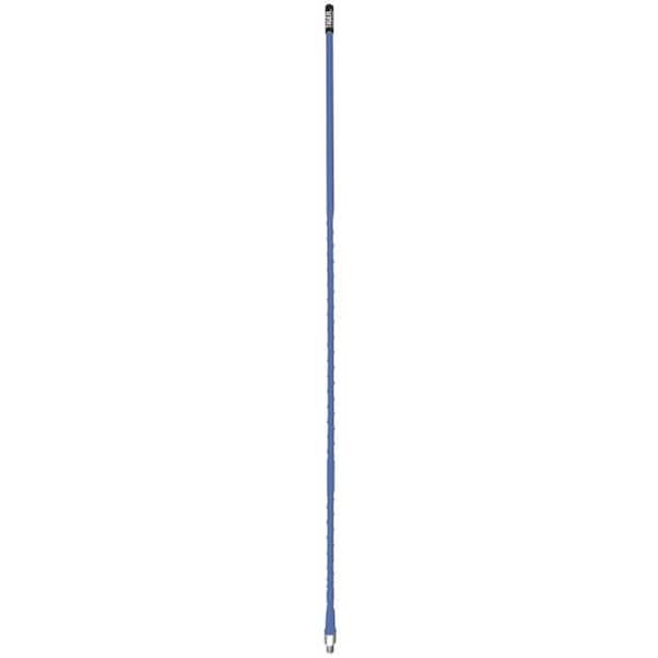 Everhardt Everhardt TSM3-BL 3 ft. Superflex 3 by 4 Wave CB Antenna with Weather Trap - Blue - TSM3-BL
