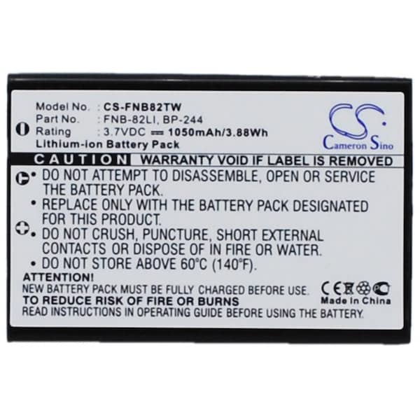 Bsc Preferred Intek KT-950EE LN-950 Two Way Radio Replacement Battery - CS-FNB82TW.4