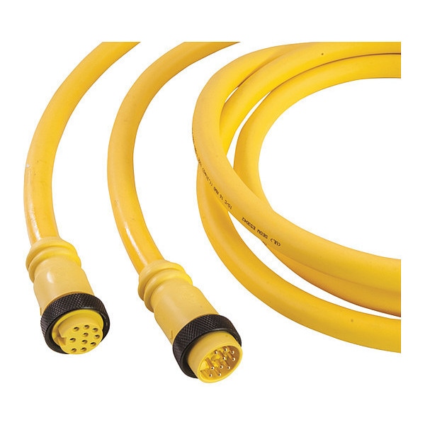 Cable Remke, Mini, PVC, M/Hembra, 9 polos, 12 pies. - 109G0120AP