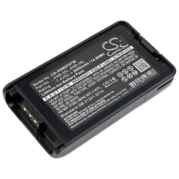Bsc Preferred Kenwood TK-2148 TK-2160 TK-2168 TK-2170 TK-2173 TK-31 Two Way Radio Repl. Battery - CS-KNB570TW
