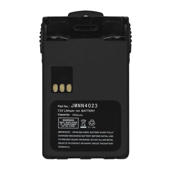 Mighty Max Battery ML-JMNN4023 Battery FOR MOTOROLA EX560XLS EX600XLS PTX700 PTX760 GP688 - MAX3440070