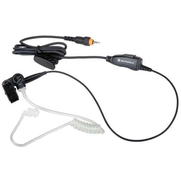 Motorola Acoustic Tube Earpiece and Mic - HKLN4487G