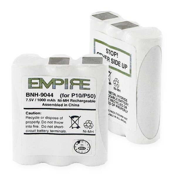 Empire Empire BNH-9044 7.5V Motorola HNN-9044A Nickel Metal Hydride Batteries - 7.5 watt - BNH-9044