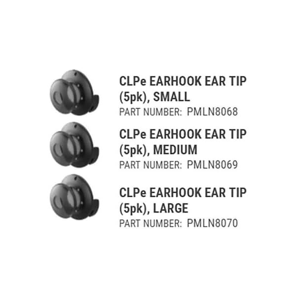 Motorola Motorola CLPe Earbud Kit (Contains PMLN8068, PMLN8069, PMLN8070) For use with CLPe Portable Radios - EARBUD-KIT